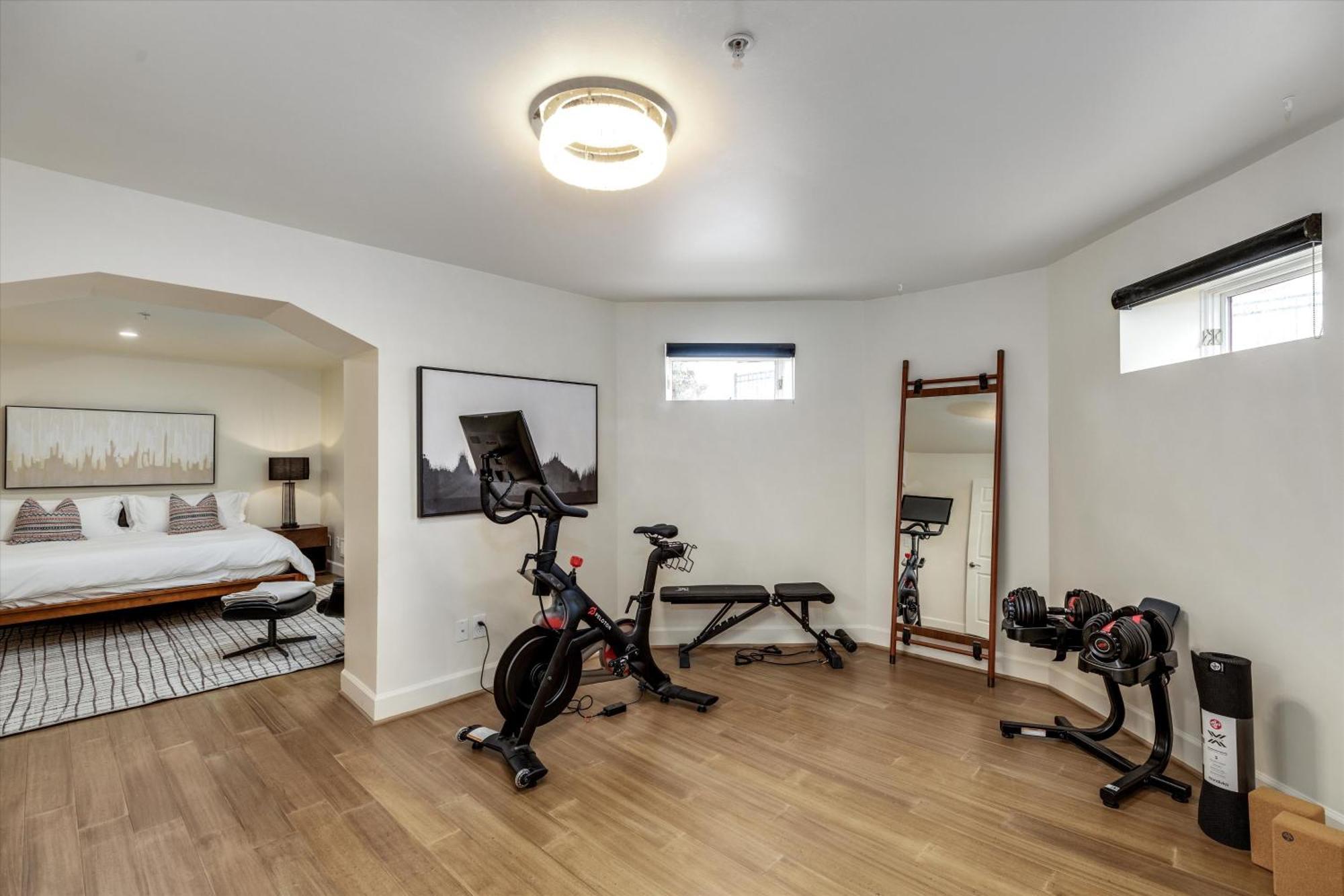 The Lumber Baron's Mansion: 2 King Suites, 2.5ba + Gym Apartment *